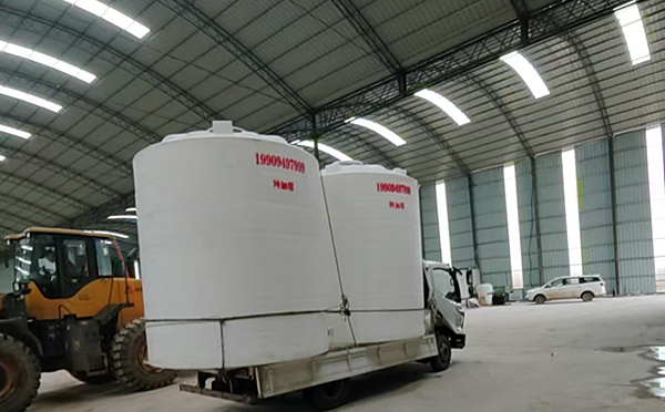 特加厚景泰塑料大桶装车运输交付实录